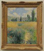 024 Monet - Chemin sur l'ile Saint-MMartin Vétheuil (1881)