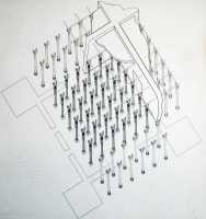 156 - Plan de l’Adapana de Darius I à Suse 