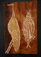 41 Oiseau et poisson-chat (Nonganyari, Croker Island) 