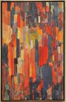 30 Frantisek Kupka - Mme Kupka parmi des verticales (1910-11)