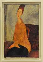 54 Amadeo Modigliani - Jeanne Hébuterne & le sweater jaune (1918-19)