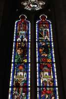 38 Vitrail - Baptême de Jésus & Getsémani