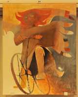 56 Arcabas - 39) Marie se hâte