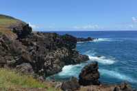 03 Vue de la côte au-dessus de Ana Kai Tangata
