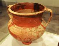 014 Char - Cratère (Mycénien ± 1270)