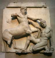 051 - Lapithe & Centaure - Métope Sud 30