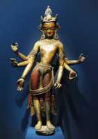 11 Bodhisattva Avalokiteshvara blanc (Le Seigneur qui vient d'en haut) - Népal Période Malla (14°s)