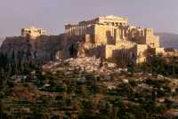 477 Aréopage (1° plan) et Acropole (Propylées)