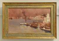 57 An autumn morning, Milson's Point, Sidney (Tom Roberts) 1888