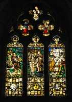 124 Jean Baptiste jeûnant baptisant le Christ et décapité (± 1500) Église Saint-Pierre du Châtel