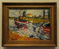 104 Maurice de Vlaminck - Remorqueur sur la Seine à Chatou (1906)