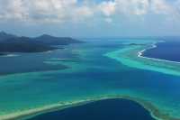 004 Tahaa et la barrière de corail au Nord de Raiatea