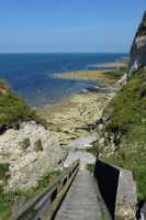 02 Eletot - Escalier dans la falaise (Haut)