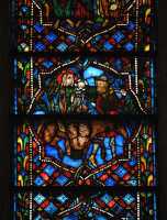 19 Fuite en Egypte (vitrail restauré)