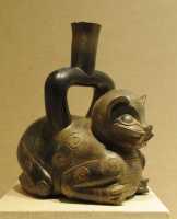 089 Vase Félin - Pérou Jequetepeque-Cupisnique (15°-9°s. BC)