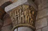 66 Nord de la tour-porche - Visitation & Christ en gloire