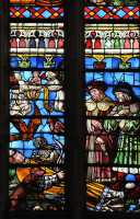 022 Mort d'Etienne (des animaux veulent le dévorer mais son âme est portée au ciel