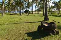 57 Palmeraie & restes du village (Aldea Manga Hauepa) B