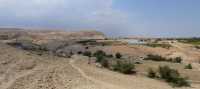 41 Le troisième palais d'Hérode, sur l'autre rive du Wadi Qelt (au pied des serres)