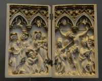 020 Adoration des mages et crucifixion (14°s)