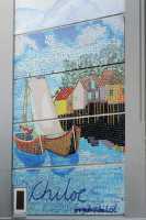 24 Santiago - Mosaïque (Chiloe)