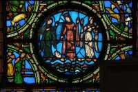 37 Moïse sauvé des eaux (XII°s)