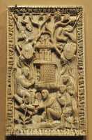 50 Les femmes au tombeau - Ivoire - Italie du Nord (10°siècle)