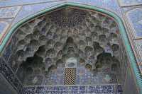 175 Mosquée Seik Lotfollah - Iwan décoré de muqarnas ou stalactites *
