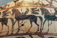 072 Fragment de Cratère (Corinthien 6°s) Attribuée au Cavalcade painter