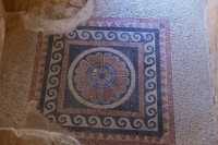 126 Thermes du palais ouest - Mosaïque hérodienne