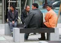 038 e - Ouvriers venus de leur province