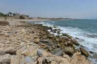 130 Au pied de la citadelle des Croisés - côté mer