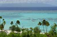 12 Plage de Temae vue du belvédère de Toa Tea