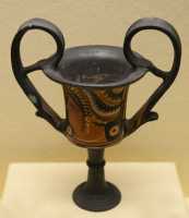 071 Canthare - Céramique à figures rouges (Fin 4°s) Apulie