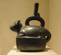 076 Vase félin - Pérou - Chimu (12°-15°s)