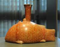70 Bouteille Poisson - Culture Chorrera (Côte équatorienne) (1800-300 BC)