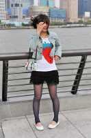 038 a - Chinoise sur le Bund