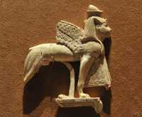 26 Sphinx - Arslan Tash - Néo assyrien - Ivoire (9°-8° siècle)