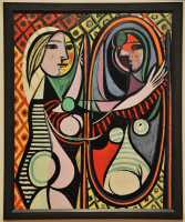 33 Pablo Picasso - Jeune fille devant un miroir (1932)