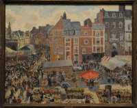 054 Pissarro - Foire à Dieppe (1901)