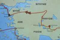 128 Carte - Vers Troas