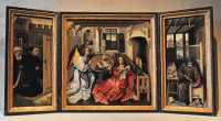 78 Triptyque de l'Annonciation - Atelier de Robert Campin (Tournai 1430±)
