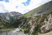21 - Col de l'Izoard - Coulées de pierres