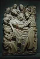 20 Mise au tombeau -Albatre peint (15°s) Angleterre