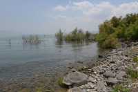 96 Le rivage du lac à Capharnaüm