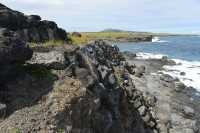 13 Soubassement artificiel de Ahu Runga Vae