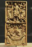 15 Christ en gloire & ensevelissement (Paris 1260±)