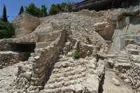 07 Maison des sceaux (à droite) cuits par l'incendie lors de la prise de la ville par les babyloniens en 586 BC