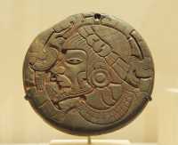 041 Plaque d'ardoise - Veracruz - Mexique (7°-10°s)