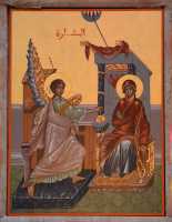 14 L'Annonciation - Jésus entre dans Jérusalem - Paroisse grecque catholique voisine de la synagogue